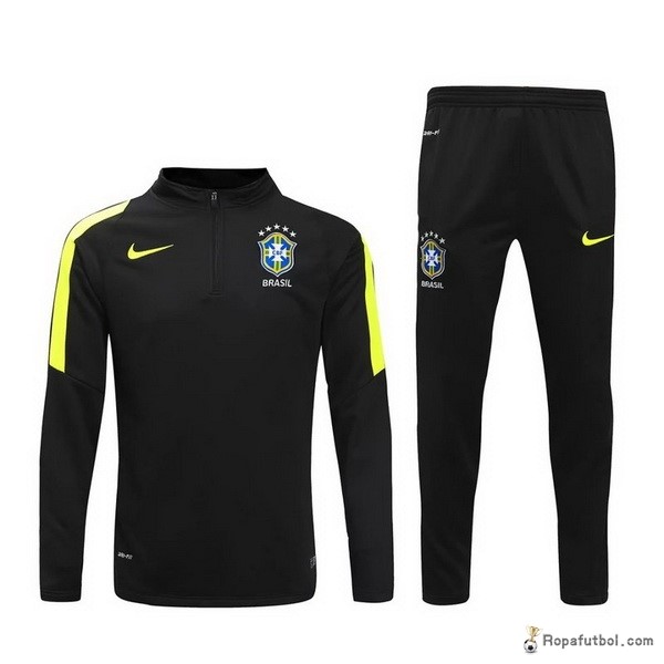 Chandal Brasil 2016 Negro Amarillo